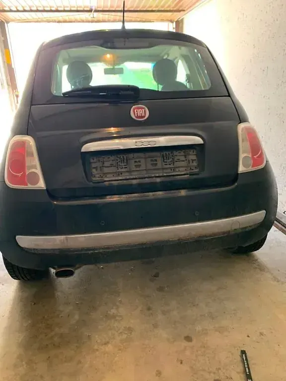 Gebraucht Fiat 500 Lounge 69 PS (50 kW) 2012 Blau Kleinwagen