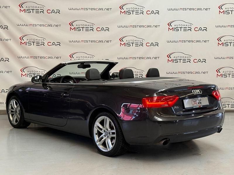 Gebraucht Audi A5 Cabriolet S-Line 211 PS (155 kW) 2013 Lavagrau perleffekt Cabrio
