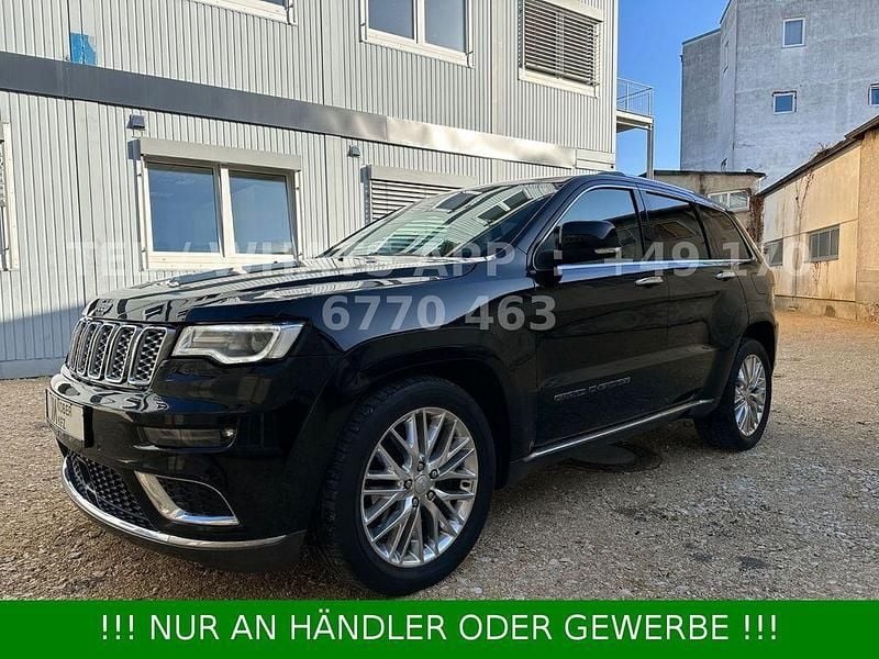 Gebraucht Jeep Grand Cherokee Summit 250 PS (183 kW) 2018 Schwarz SUV
