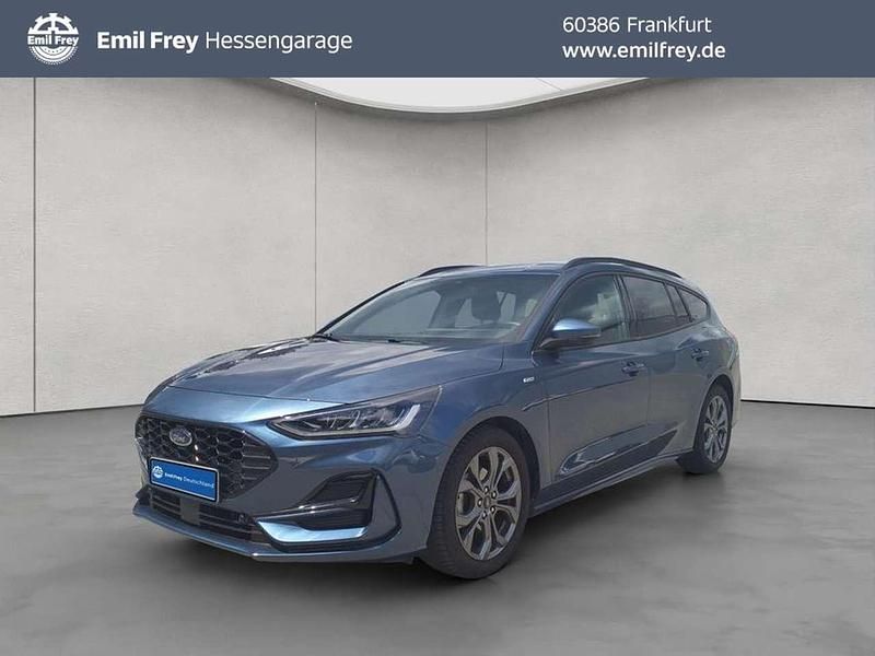 Chrome blue metallic Gebraucht 2023 Ford Focus ST-Line X Kombi | 19.950 € (Guter Preis) - Bild 1/4