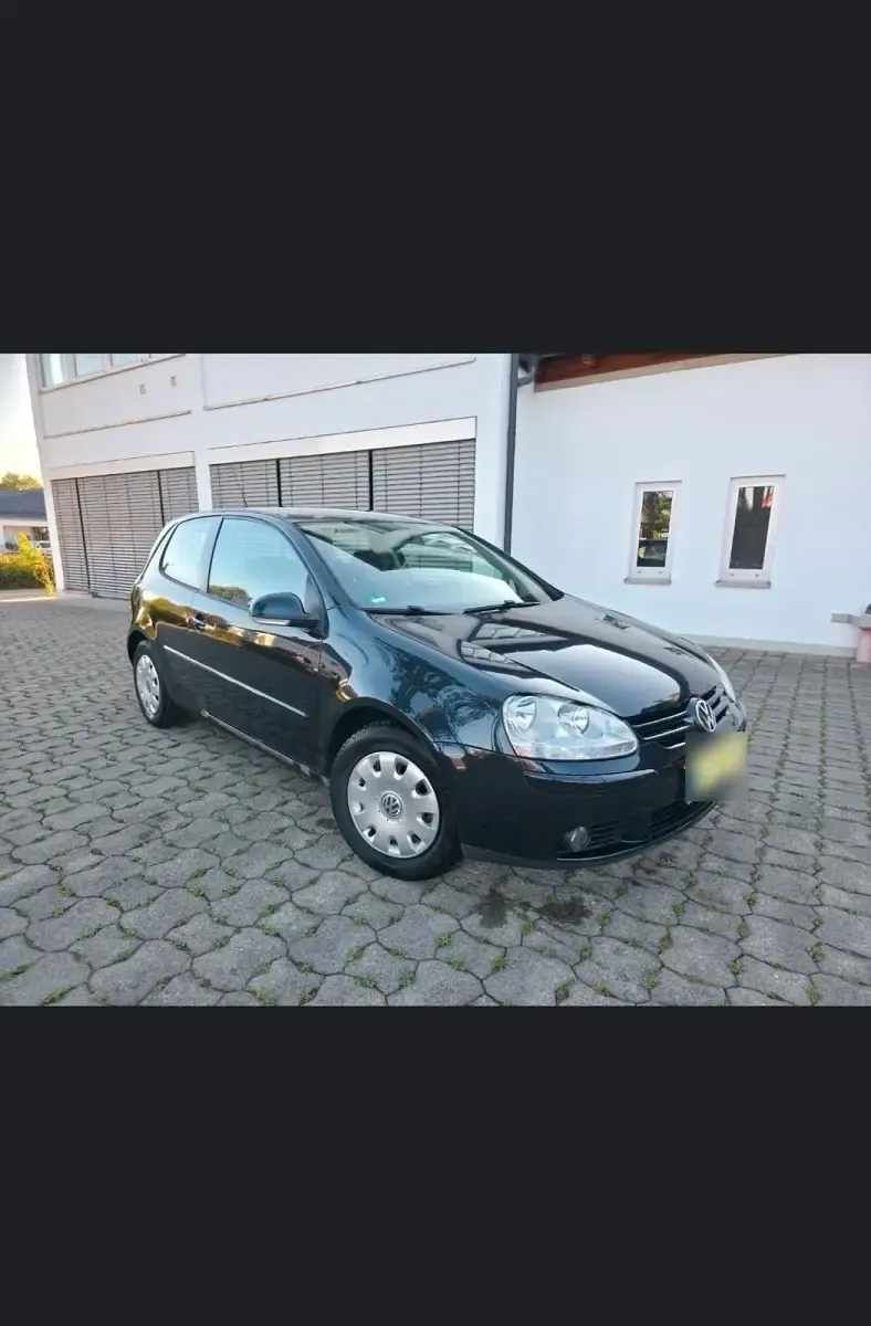 Gebraucht VW Golf V Goal 2007 Schwarz Kleinwagen