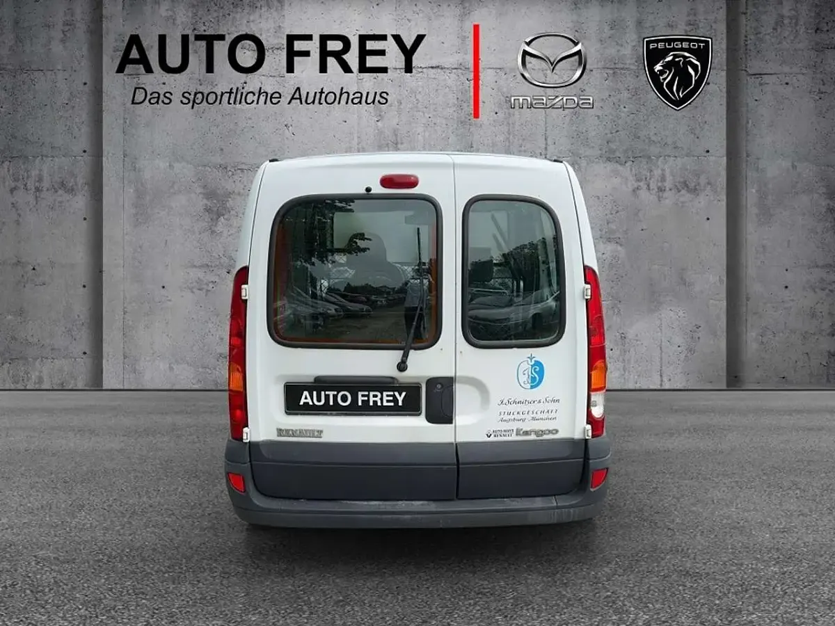 Gebraucht Renault Kangoo 84 PS (61 kW) 2008 Gletscherweiß Van / Kleinbus