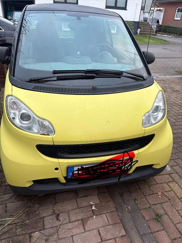 Gelb Gebraucht 2009 Smart ForTwo Coupé Kleinwagen | 1.350 € (Superpreis) - Bild 1/4