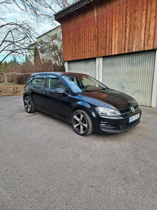 Schwarz Gebraucht 2014 VW Golf VII Limousine | 9.600 € (Guter Preis) - Bild 1/4