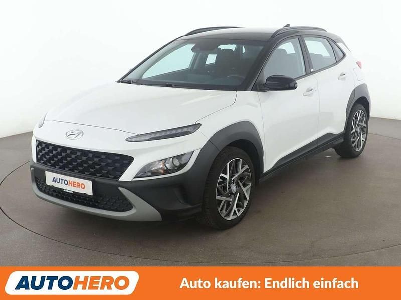 Weiß Gebraucht 2021 Hyundai Kona Trend SUV | 19.890 € (Fairer Preis) - Bild 1/3