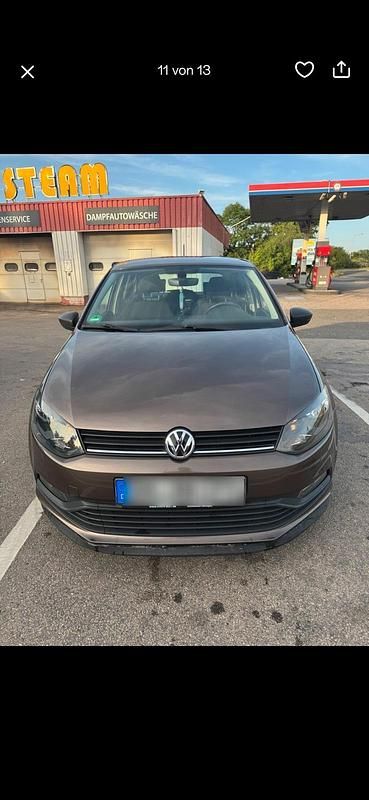 Braun Gebraucht 2015 VW Polo Kleinwagen | 7.000 € (Fairer Preis) - Bild 1/4