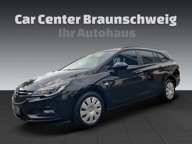 Gebraucht Opel Astra Edition 110 PS (80 kW) 2018 Schwarz Kombi