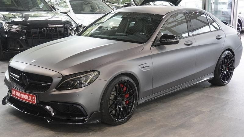Polarweiss Gebraucht 2017 Mercedes C63S AMG AMG Limousine | 45.991 € (Superpreis) - Bild 1/4