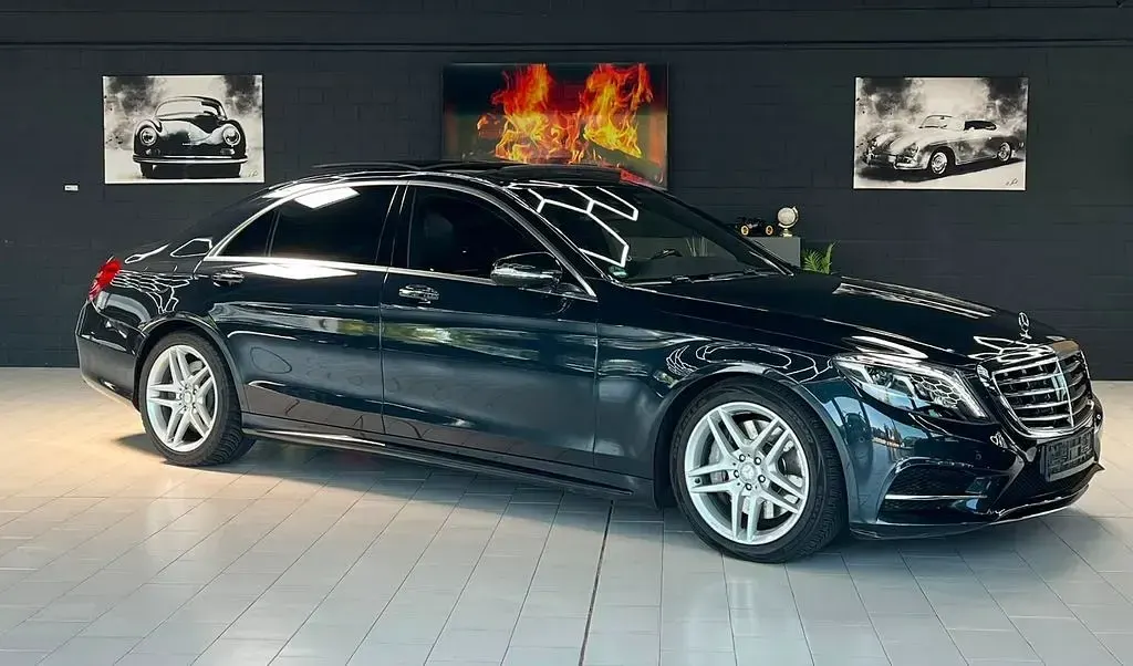 Gebraucht Mercedes S500 AMG 455 PS (334 kW) 2014 Blau Limousine