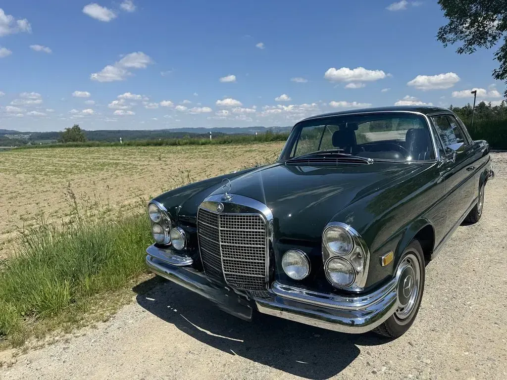 Gebraucht Mercedes 280 SE 160 PS (117 kW) 1968 Grün Coupé