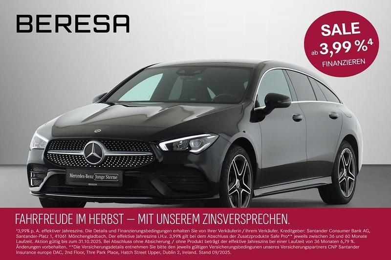 Schwarz Gebraucht 2022 Mercedes CLA250e Shooting Brake AMG Kombi | 24.590 € (Fairer Preis) - Bild 1/4