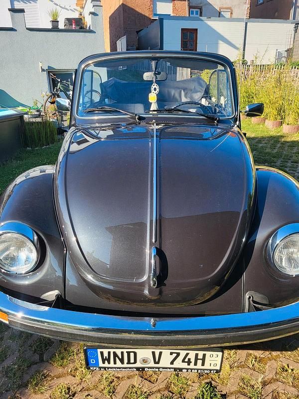 Blau Gebraucht 1974 VW Käfer Cabrio | 21.750 € - Bild 1/4