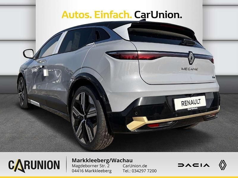 Gebraucht Renault Megane E-Tech 161 kW (220 PS) 2024 Rafalgrau metallic, black pea Limousine