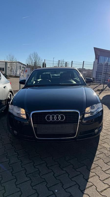 Gebraucht Audi A4 Cabriolet S-line plus 232 PS (170 kW) 2008 Schwarz Cabrio