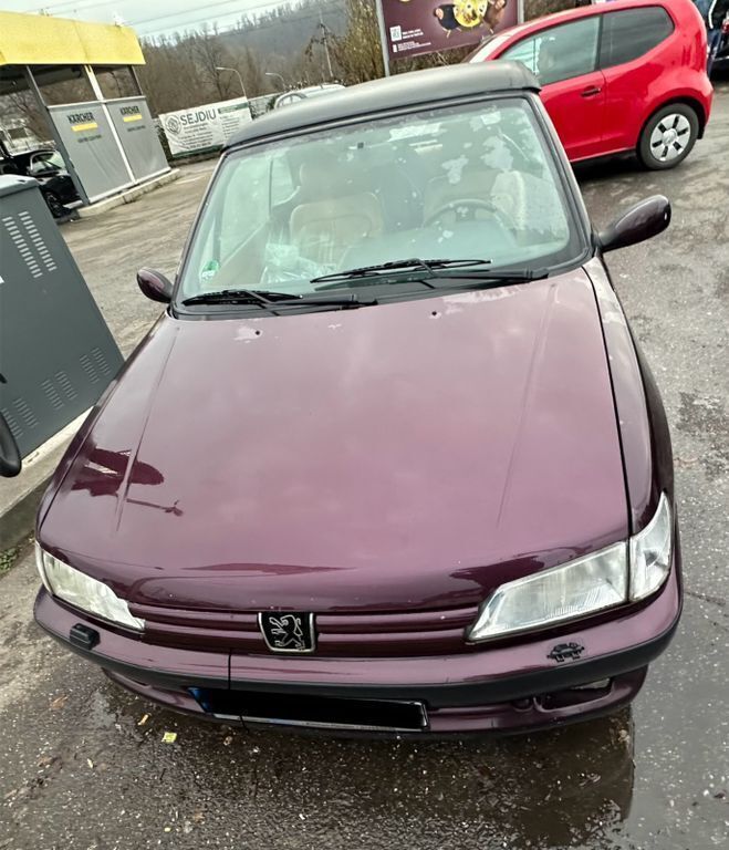 Violet Gebraucht 1996 Peugeot 306 Cabriolet Cabrio | 1.000 € (Superpreis) - Bild 1/4