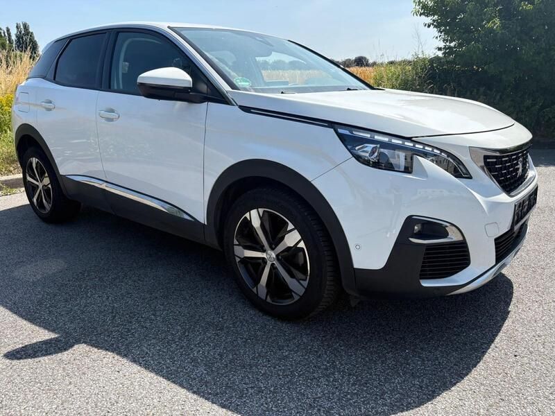 Weiß Gebraucht 2019 Peugeot 3008 Allure SUV | 13.900 € (Superpreis) - Bild 1/4