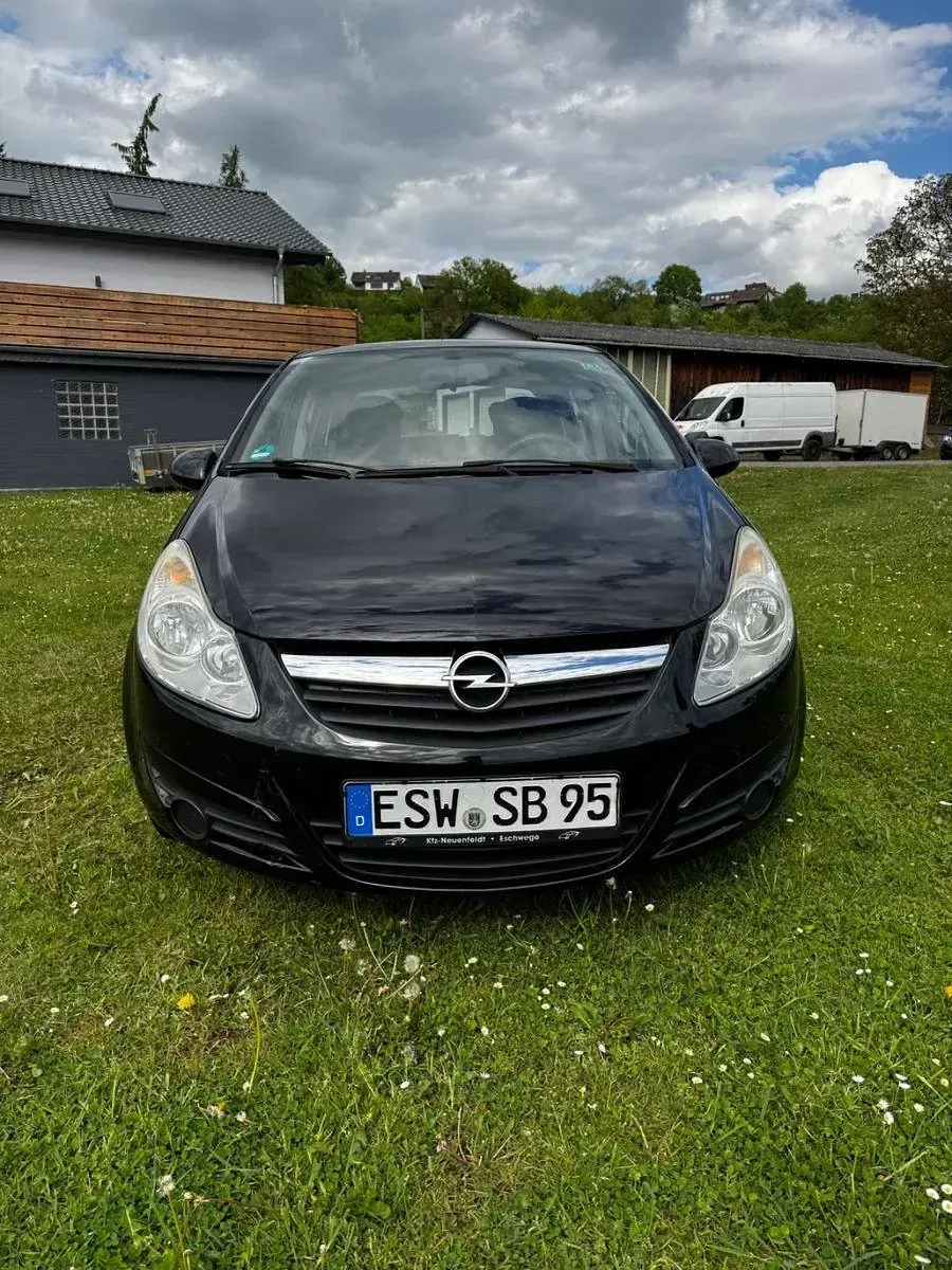 Gebraucht Opel Corsa 80 PS (58 kW) 2009 Schwarz Kleinwagen