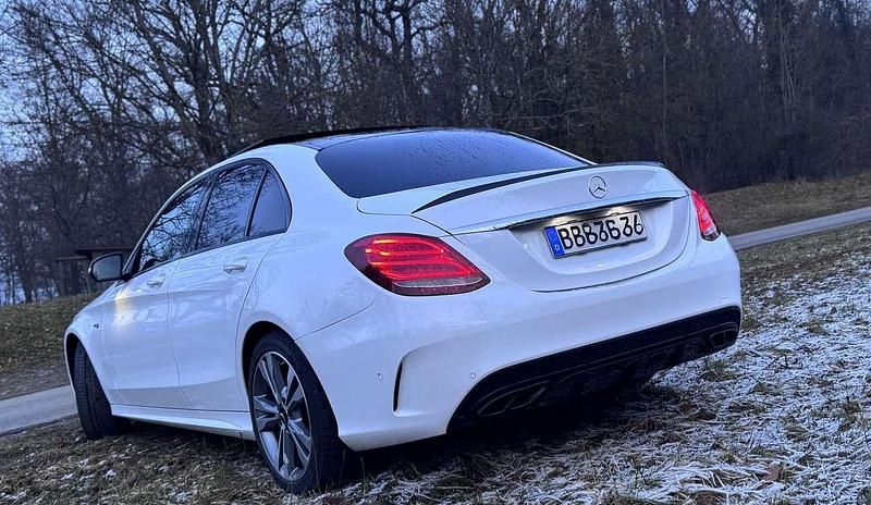 Gebraucht Mercedes C43 AMG AMG 367 PS (269 kW) 2018 Weiß Limousine