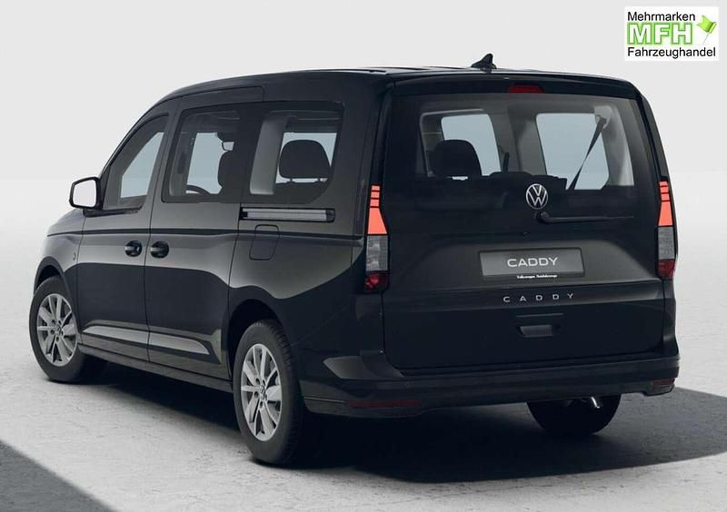 Neu VW Caddy Maxi 102 PS (75 kW) 2025 Deep black perleffekt Van / Kleinbus
