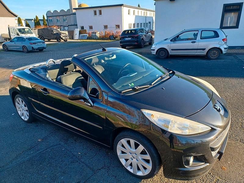 Schwarz Gebraucht 2009 Peugeot 207 CC Cabrio | 990 € (Superpreis) - Bild 1/4