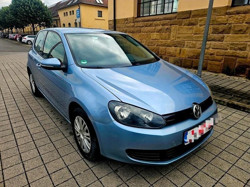 Blau Gebraucht 2009 VW Golf VI Limousine | 2.800 € (Guter Preis) - Bild 1/4
