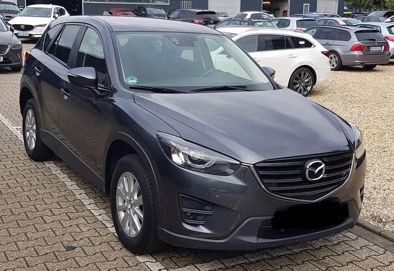Grau Gebraucht 2016 Mazda CX-5 Exclusive-Line SUV | 8.950 € (Guter Preis) - Bild 1/4