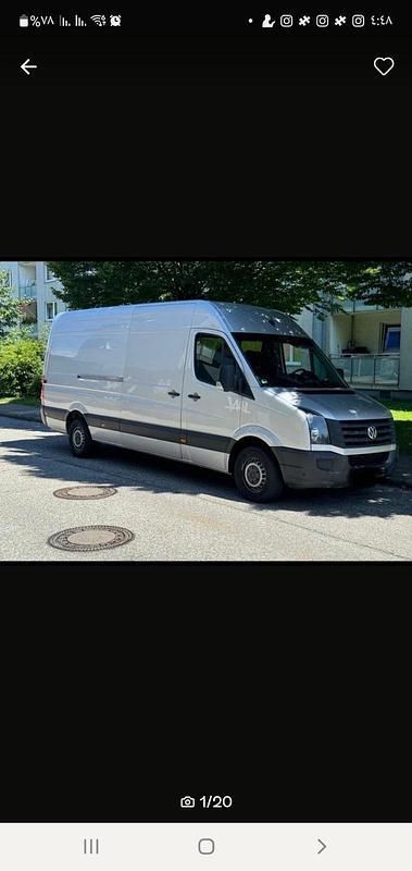 Silber Gebraucht 2017 VW Crafter Van | 11.999 € (Superpreis) - Bild 1/4