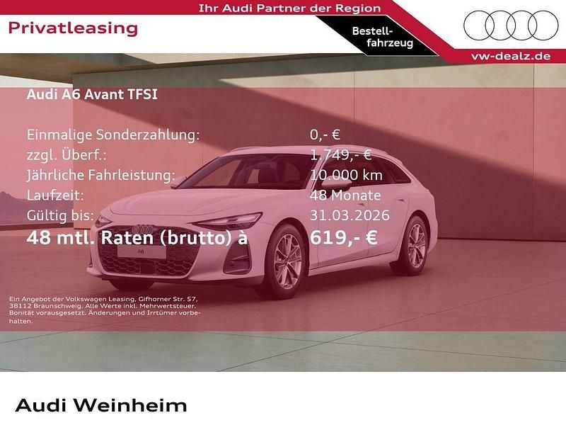 Neu Audi A6 204 PS (150 kW) 2025 Weiß Kombi