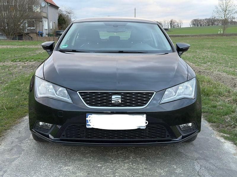 Gebraucht Seat Leon SC Style 105 PS (77 kW) 2013 Schwarz Kleinwagen
