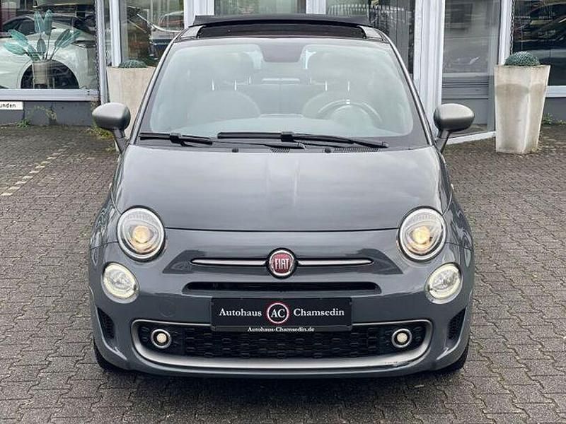 Grigio carrara Gebraucht 2021 Fiat 500 Sport Cabrio | 9.999 € (Guter Preis) - Bild 1/4