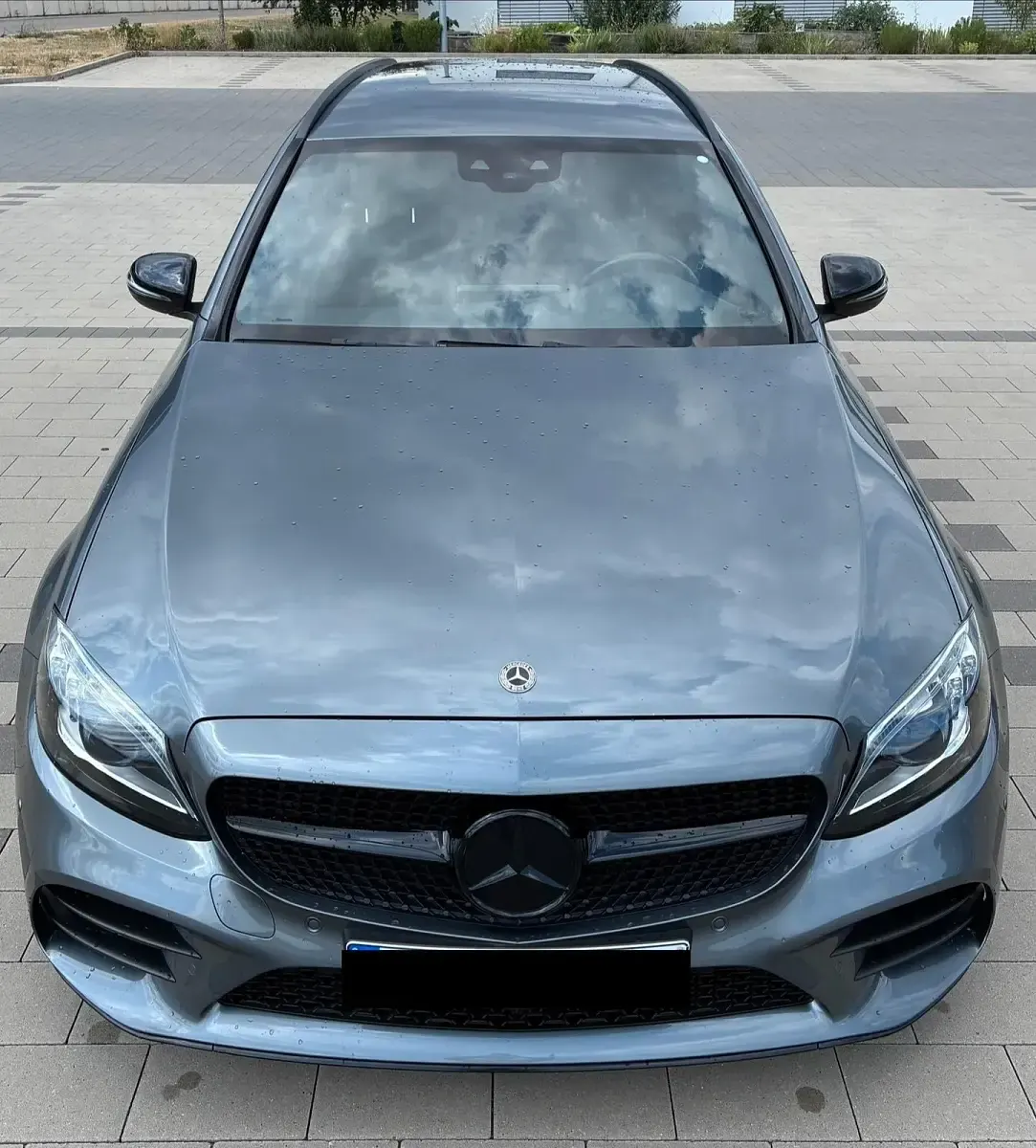 Gebraucht Mercedes C220 AMG line 194 PS (142 kW) 2021 Grau Kombi