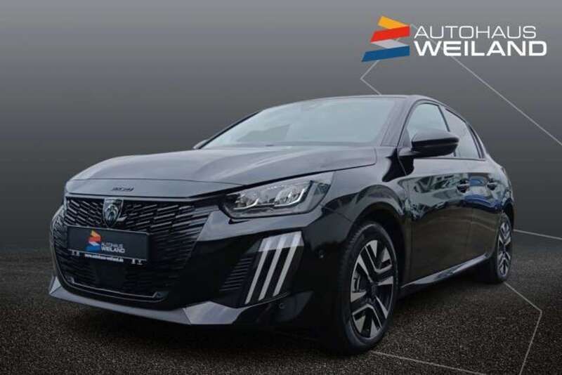 Perla nera schwarz metallic Neu 2024 Peugeot 208 Allure Kleinwagen | 24.500 € (Teuer) - Bild 1/4