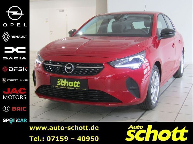 Chili rot/kardio rot Gebraucht 2023 Opel Corsa Elegance Limousine | 15.990 € (Superpreis) - Bild 1/4