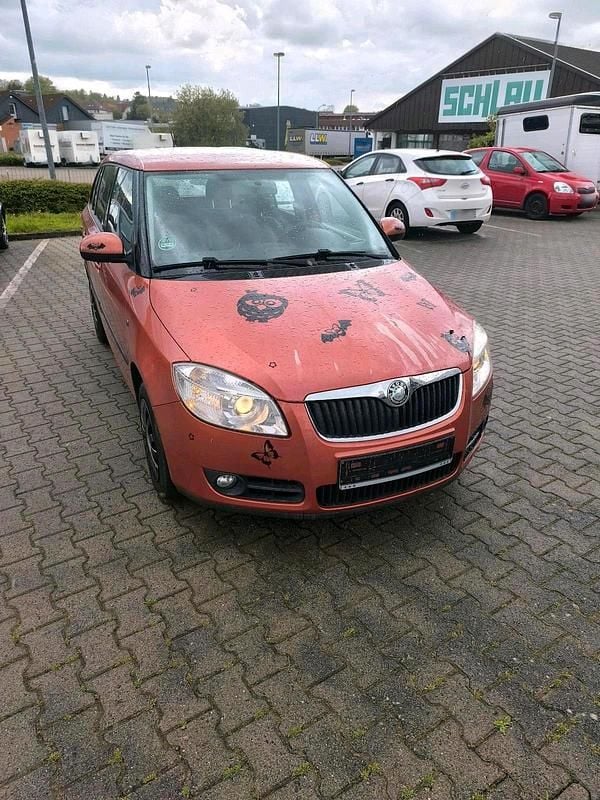 Gebraucht Skoda Fabia 86 PS (63 kW) 2008 Orange Kombi