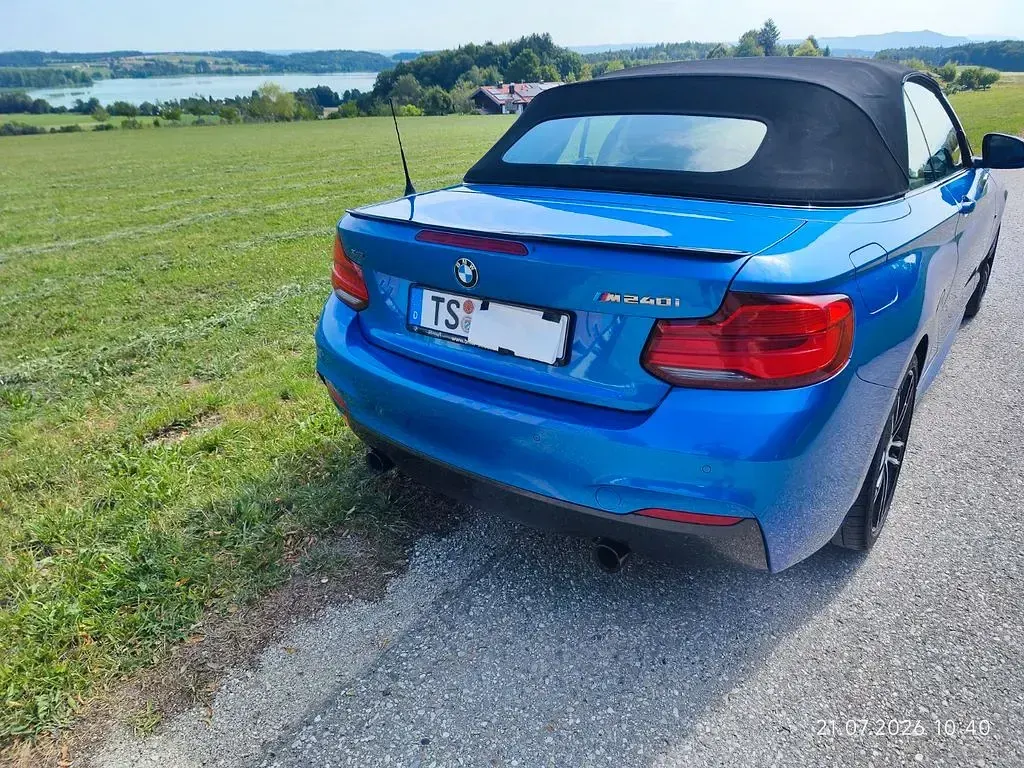 Gebraucht BMW M240 M Sport 340 PS (250 kW) 2018 Blau Cabrio