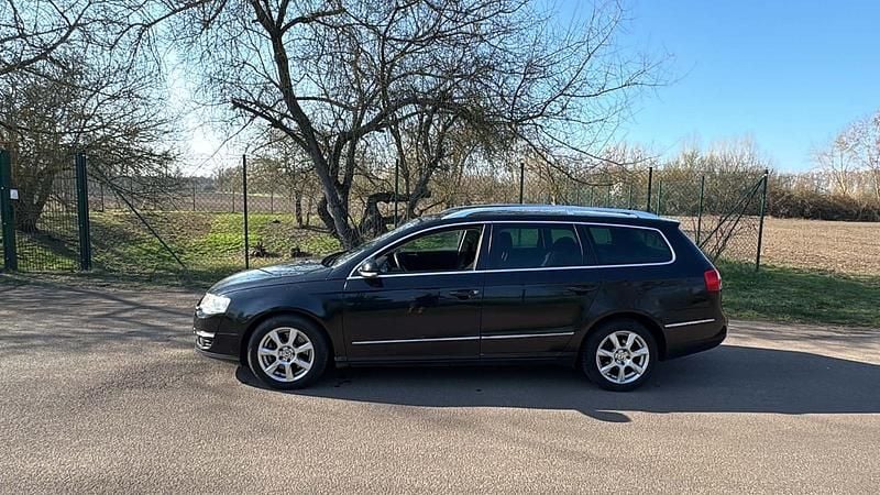 Gebraucht VW Passat 140 PS (102 kW) 2008 Schwarz Kombi