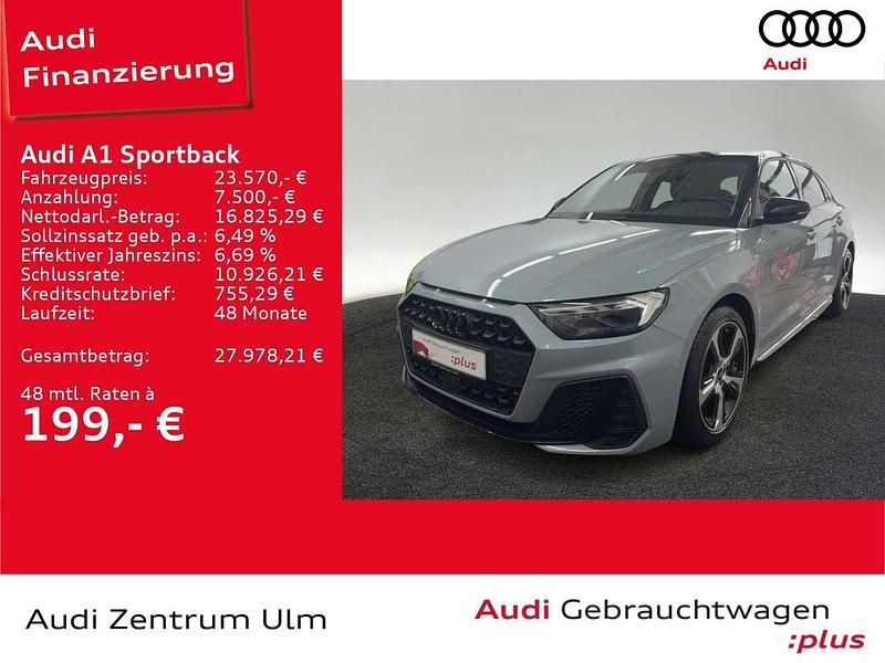 Gebraucht Audi A1 S-Line 110 PS (80 kW) 2022 Pfeilgrau perleffekt / dach my SUV