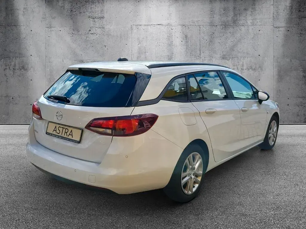 Gebraucht Opel Astra Edition 122 PS (89 kW) 2022 Weiß Kleinwagen