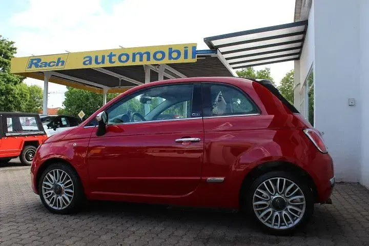 Używany Fiat 500C 86 KM (63 kW) 2014 Czerwony Kabriolet