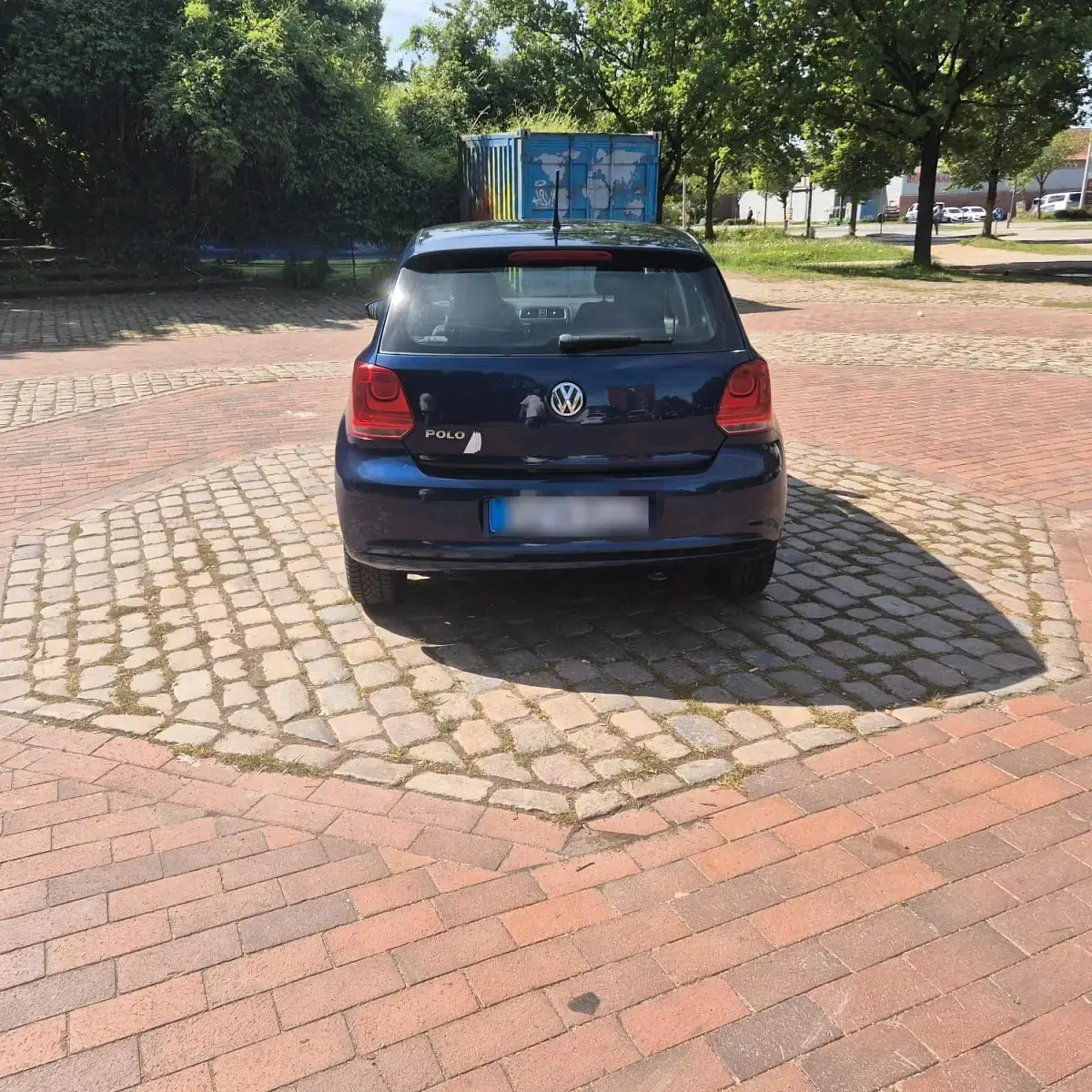 Gebraucht VW Polo 60 PS (44 kW) 2009 Blau Kleinwagen