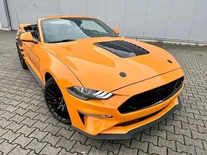 Gebraucht Ford Mustang GT Convertible 450 PS (330 kW) 2019 Orange Cabrio