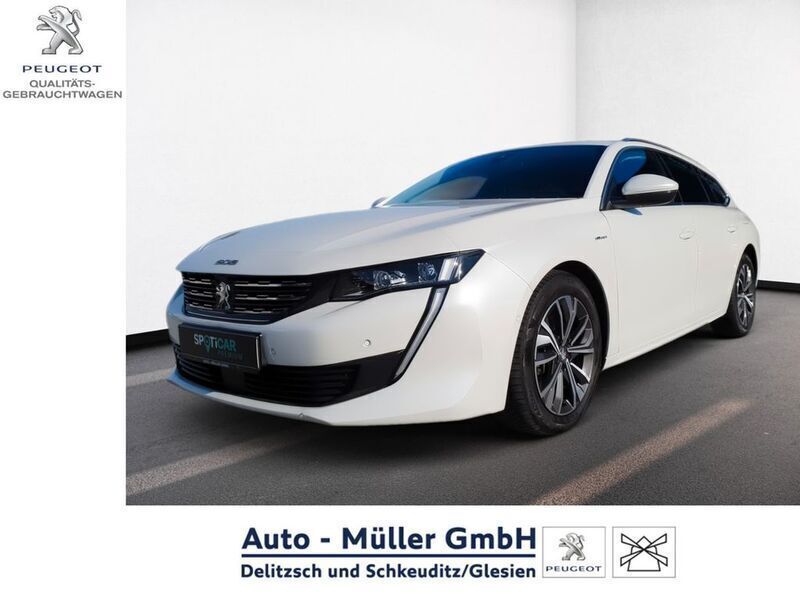 Weiß Gebraucht 2021 Peugeot 508 Allure Kombi | 24.300 € (Fairer Preis) - Bild 1/4