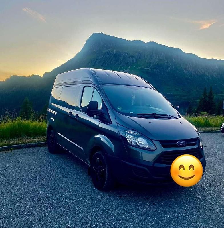 Gebraucht Ford Transit Custom Basis 131 PS (96 kW) 2015 Grau Van / Kleinbus