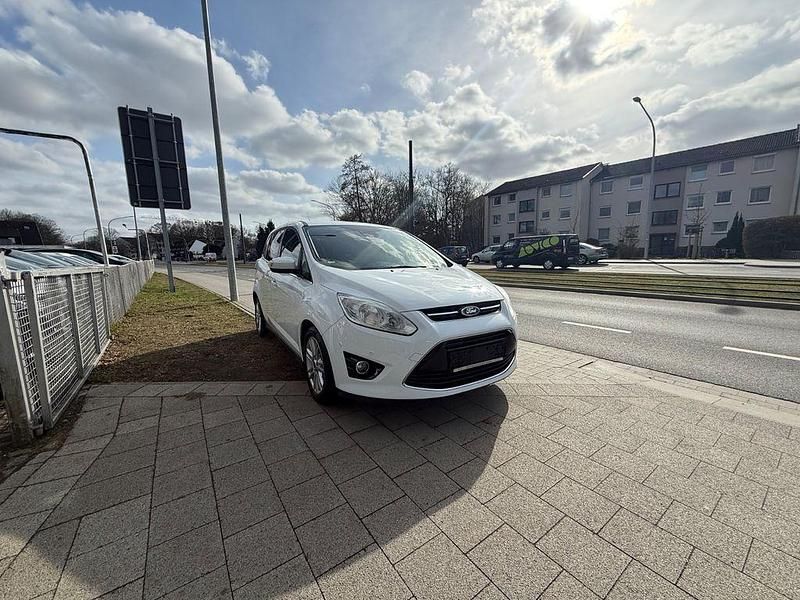 Gebraucht Ford Grand C-Max Trend 125 PS (91 kW) 2014 Weiß Van / Kleinbus