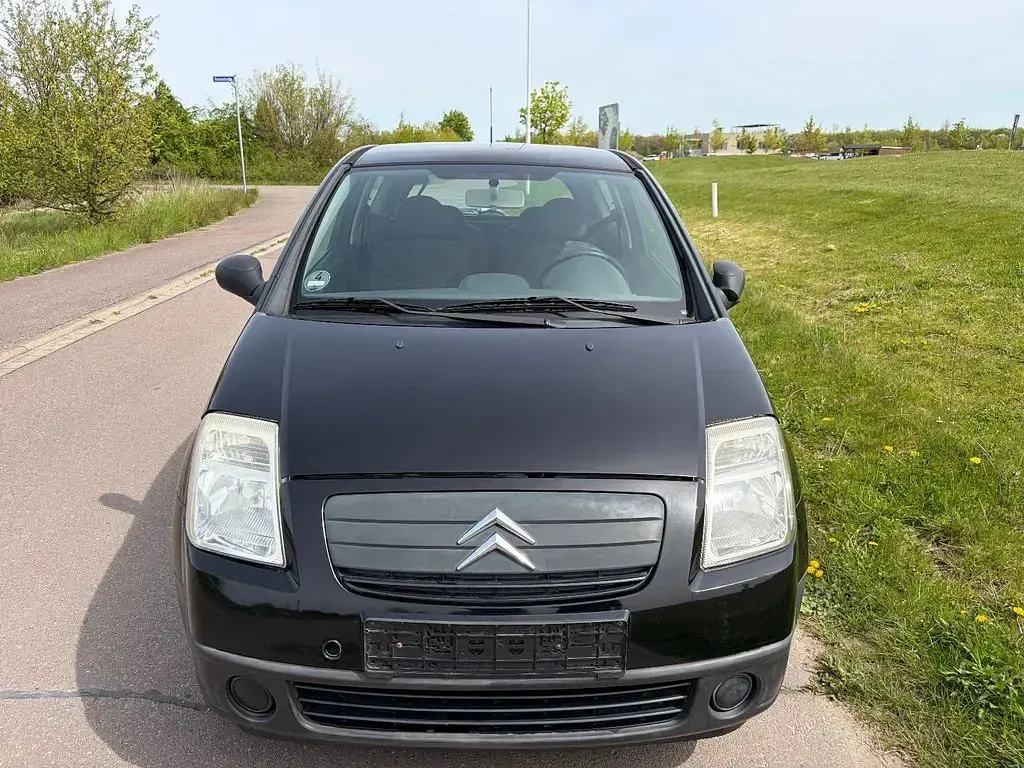 Gebraucht Citroën C2 60 PS (44 kW) 2004 Schwarz Kleinwagen