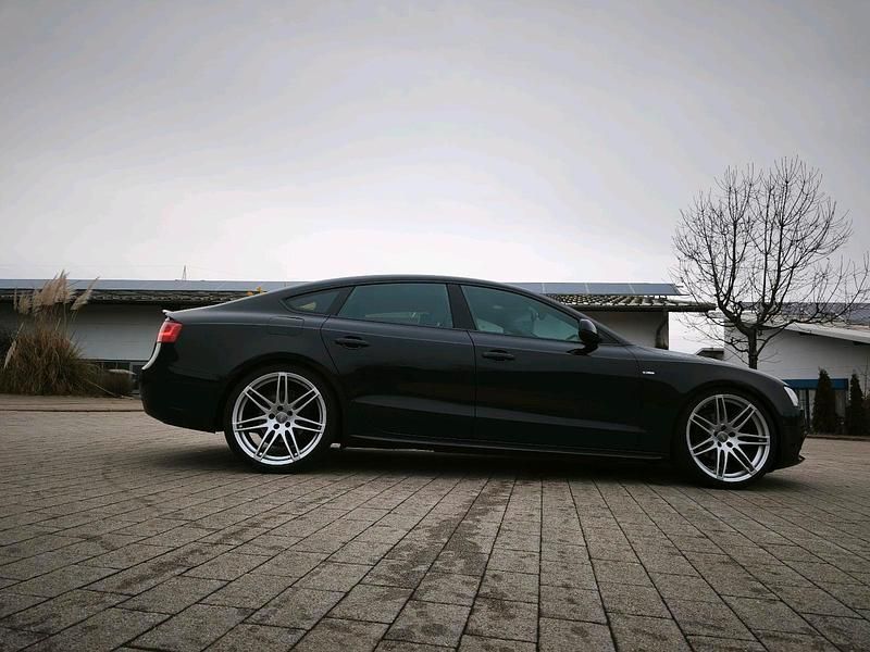 Gebraucht Audi A5 S-Line 177 PS (130 kW) 2014 Schwarz Coupé