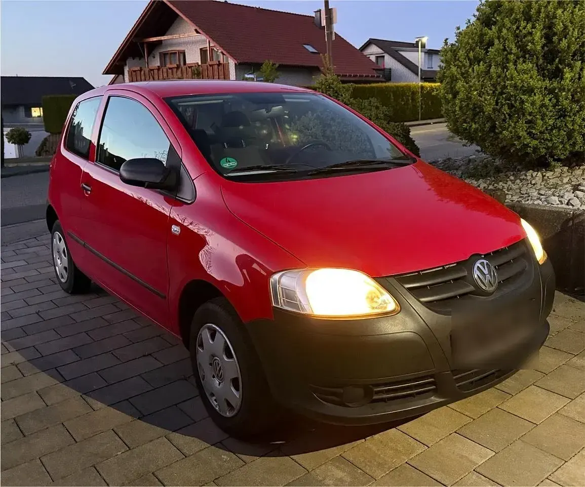 Usata VW Fox 2008 Rosso Utilitaria