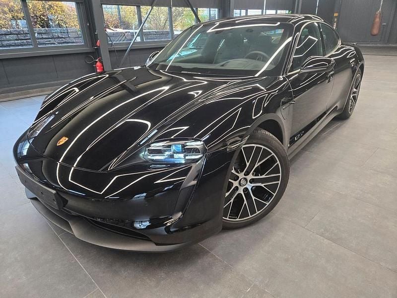 Schwarz Gebraucht 2024 Porsche Taycan Limousine | 79.611 € (Etwas zu teuer) - Bild 1/4