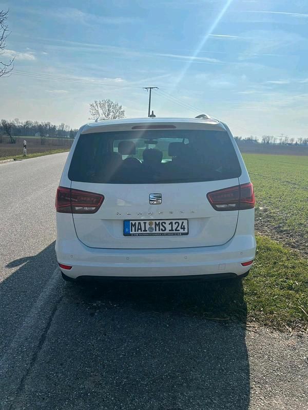 Gebraucht Seat Alhambra 150 PS (110 kW) 2015 Weiß Van / Kleinbus