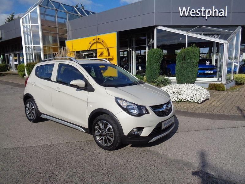 Sand beige uni Gebraucht 2019 Opel Karl Rocks Kleinwagen | 9.990 € (Fairer Preis) - Bild 1/4